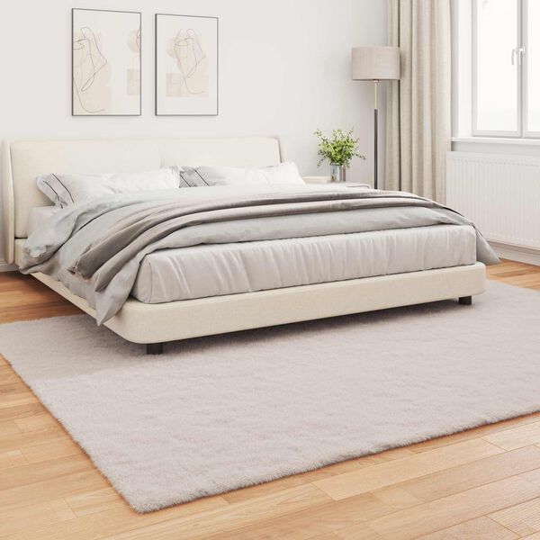 vidaXL Tapis en Fourrure Synth&eacute;tique de Lapin Olite Beige 200 x 280 cm