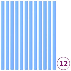 vidaXL Manchons en mousse pour poteau de trampoline 12 pcs 92,5cm Bleu