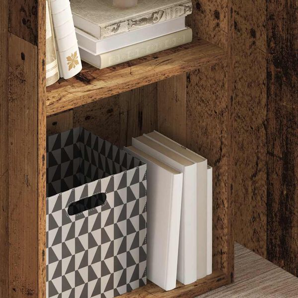 vidaXL Biblioth&egrave;que vieux bois 40x30x77 cm bois d'ing&eacute;nierie