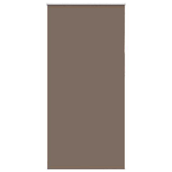 vidaXL Store enrouleur occultant caf&eacute; 110x210cm largeur du tissu