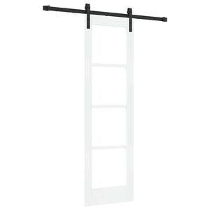 vidaXL Porte coulissante ORKDAL Blanc 61 x 198,5 cm