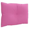 vidaXL Coussins de palette lot de 3 rose tissu Oxford