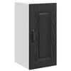 vidaXL Panneau de lave-vaisselle Kalmar Ch&ecirc;ne noir 30 x 31 x 60 cm