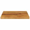 vidaXL Dessus de table 50x50x3,8 cm carr&eacute; bois massif manguier