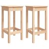vidaXL Ensemble de bar de jardin 3 pcs bois de pin massif