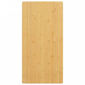 vidaXL Dessus de table 40x80x1,5 cm bambou