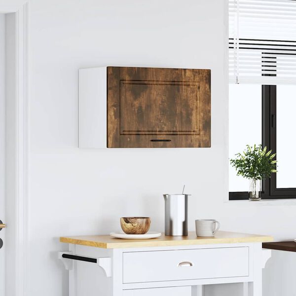 vidaXL Armoire murale de cuisine Porto ch&ecirc;ne fum&eacute; bois d'ing&eacute;nierie