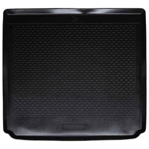 vidaXL Tapis de coffre Noir Caoutchouc
