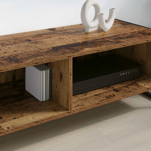 vidaXL Meuble TV Bois Ancien 100 x 36,5 x 30,5 cm Bois d'ing&eacute;nierie