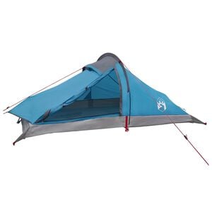 vidaXL Tente de randonn&eacute;e 2 personne Bleu