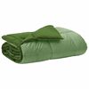 vidaXL Couette d'&eacute;t&eacute; 135 x 200 cm &Eacute;t&eacute; Microfibre (100% polyester) Vert