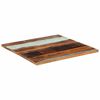vidaXL Dessus de table carré 80x80 cm 25-27 mm Bois de récupération