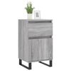 vidaXL Buffet sonoma gris 40x35x70 cm bois d'ing&eacute;nierie