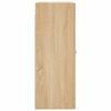 vidaXL Armoire murale ch&ecirc;ne sonoma 69,5x34x90 cm bois d'ing&eacute;nierie