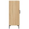vidaXL Buffet Ch&ecirc;ne sonoma 34,5x34x90 cm Bois d'ing&eacute;nierie