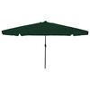 vidaXL Parasol de jardin 395 x 395 x 245 cm Polyester Rond Vert