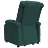 vidaXL Fauteuil Vert fonc&eacute; Tissu