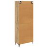 vidaXL Haut Armoire Montage mural Ch&ecirc;ne artisanal 69,5 x 34 x 180 cm