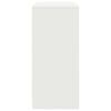 vidaXL Buffet avec tiroir blanc 80x34x76 cm bois d'ing&eacute;nierie