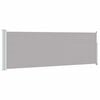 vidaXL Auvent lat&eacute;ral r&eacute;tractable de patio 100x300 cm Gris
