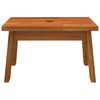 vidaXL Tabouret-escabeau 38x26x22 cm Bois d'acacia solide