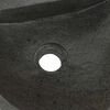 vidaXL Lavabo mural Gris 37 x 30 x 12 cm Pierre de rivi&egrave;re