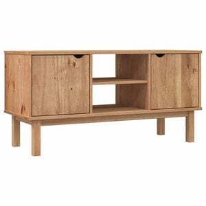 vidaXL Meuble TV OTTA 113,5x43x57 cm Bois de pin massif