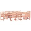 vidaXL Ensemble &agrave; manger de jardin 11 pcs bois massif Douglas