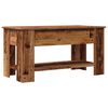vidaXL Table basse vieux bois 101x49x52 cm bois d'ing&eacute;nierie