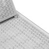 vidaXL Chaise longue réglable en hauteur à 4 positions polypropylène