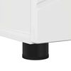 vidaXL Cabinet de salle de bain Blanc brillant 30 x 35 x 192 cm