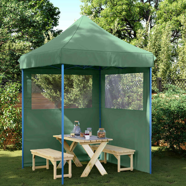 vidaXL Tente de f&ecirc;te Vert 200 x 200 x 306 cm Tissu Oxford