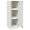 vidaXL Buffet blanc 34,5x39x107 cm acier
