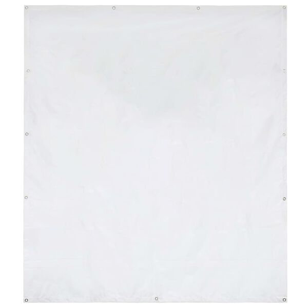 vidaXL Panneau lat&eacute;ral de tente de r&eacute;ception PVC 2x2 m Blanc 550 g/m&sup2;