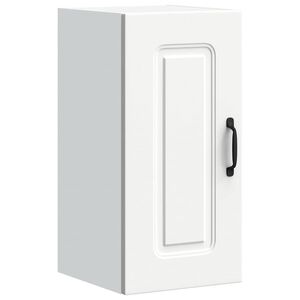 vidaXL Armoire murale de cuisine Kalmar blanc bois d'ing&eacute;nierie
