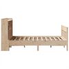 vidaXL Cadre de lit sans matelas 135x190 cm bois de pin massif