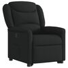 vidaXL Fauteuil inclinable noir tissu