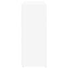 vidaXL Buffet blanc 60x30x75 cm bois d'ing&eacute;nierie