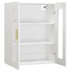 vidaXL Armoire murale suspendue Blanc 69,5x34x90 cm