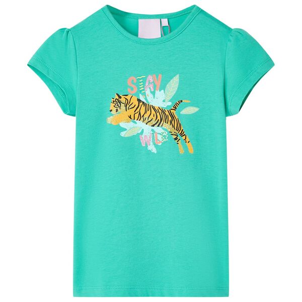 T-shirt pour enfants menthe 104