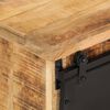 vidaXL Buffet 80x30x55 cm bois de manguier brut massif