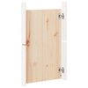 vidaXL Portes de cuisine d'ext&eacute;rieur blanc 50x9x82 cm bois pin massif