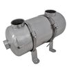 &Eacute;changeur de chaleur pour piscine 355 x 134 mm 40 kW