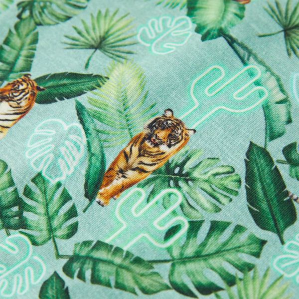 T-shirt pour enfants m&eacute;lange vert clair 104