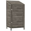 vidaXL Remise de jardin Anthracite 55x52x112 cm Bois de sapin solide