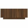 vidaXL Meuble TV Chêne marron 100x35x40 cm Bois d'ingénierie