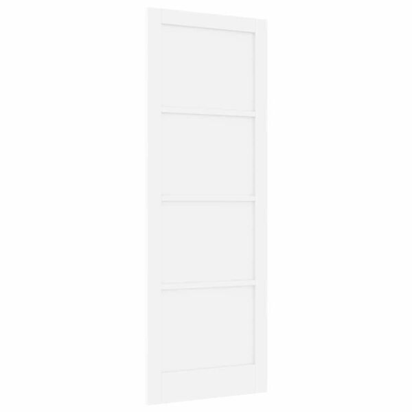 vidaXL Porte int&eacute;rieure ORKDAL Blanc 83 x 232 cm Contreplaqu&eacute;