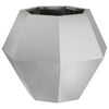 vidaXL Jardini&egrave;re Argent 50 x 50 x 40 cm Acier galvanis&eacute;