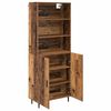 vidaXL Haut Armoire Bois Ancien 69,5 x 34 x 180 cm