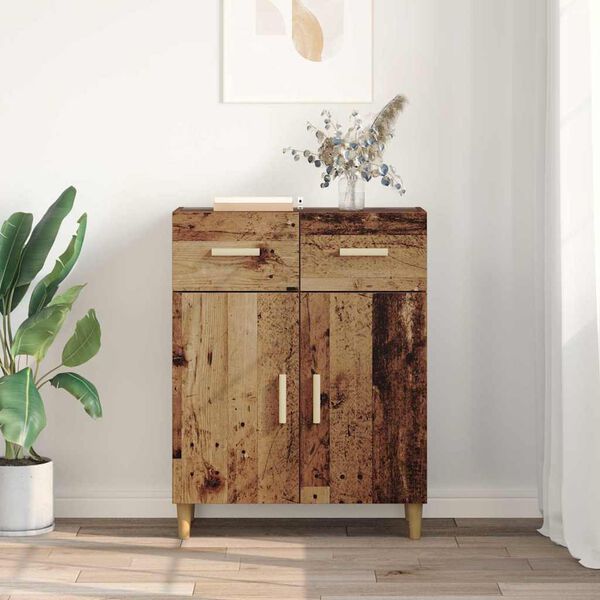 vidaXL Buffet Bois ancien 34 x 69,5 x 89 cm Bois d'ing&eacute;nierie